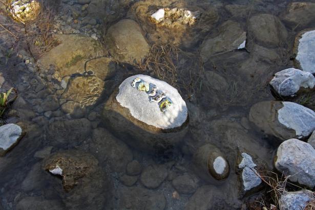 3. Installation sur la rivière : les mots des pierres émergentes