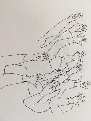 Quelques dessins préparatoires
