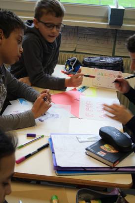 ATELIER-3- "Écouter une voix, imaginer, dessiner!“