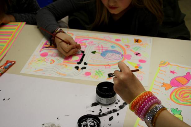Leds et papier : découverte de l'encre conductrice