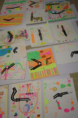 Leds et papier : découverte de l'encre conductrice
