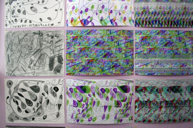 "Glitcher le dessin sonore"