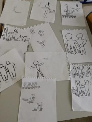 Dessins réalisés par les CM2