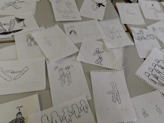Dessins réalisés par les CM2
