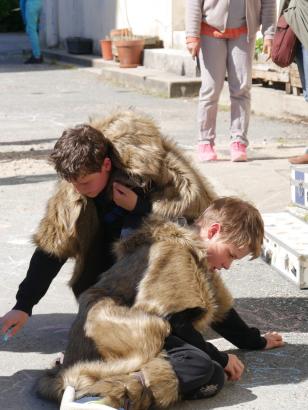 La dance des "bêtes à cornes"