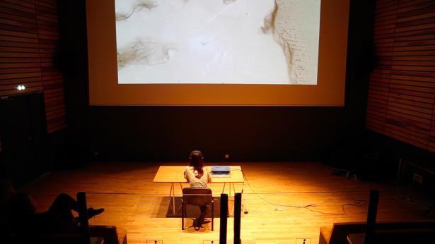 conférence performée, dans le cadre de Snark Invisible, La Panacée, Montpellier