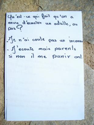 Ateliers philo créative et débat philo : l'autorité dans l'éducation