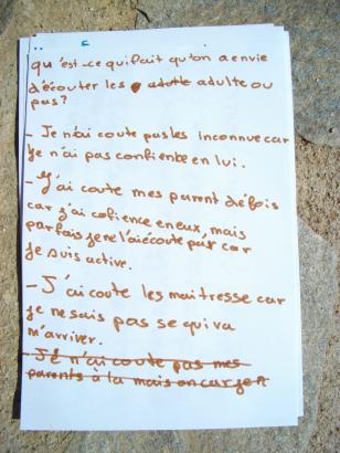 Ateliers philo créative et débat philo : l'autorité dans l'éducation