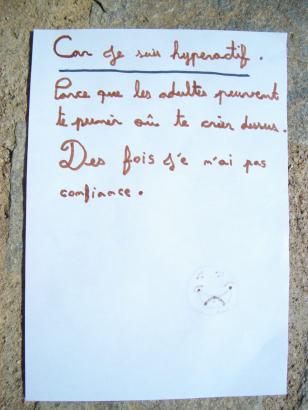 Ateliers philo créative et débat philo : l'autorité dans l'éducation
