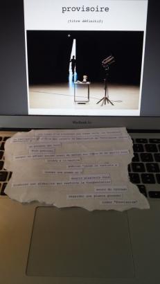 dossier de création