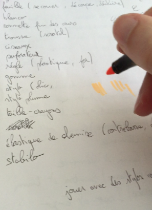 En plein compo stabilo !