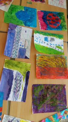 Deuxième semaine : Glitch en peinture