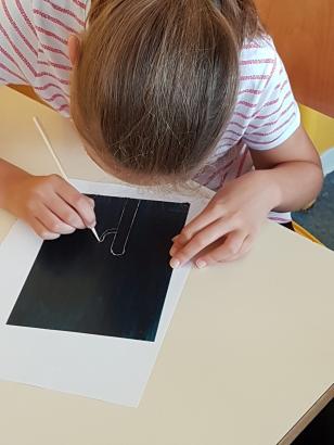 Gratter, gratter… pour faire apparaître
