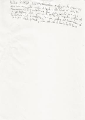 Des écrits et des dessins