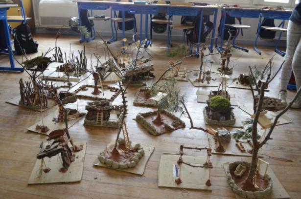 photos de maquettes monumentales