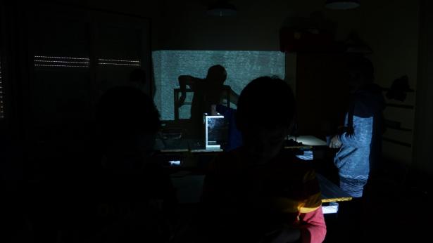 Aquarium studio – projection
