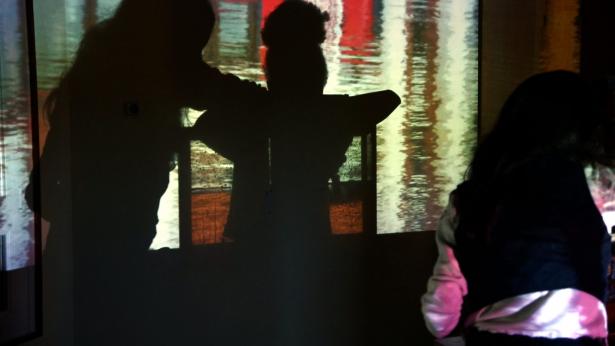 Aquarium studio – projection