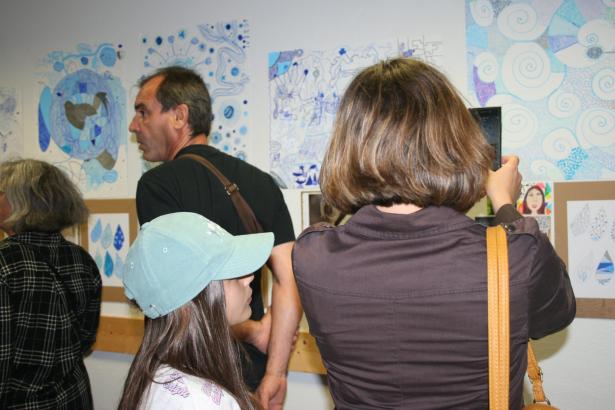 Le vernissage de l’exposition