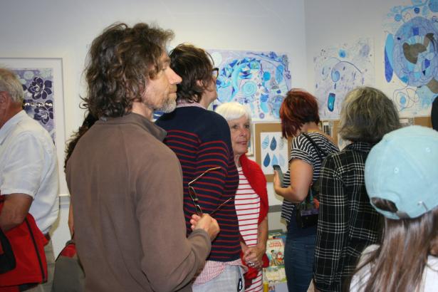 Le vernissage de l’exposition