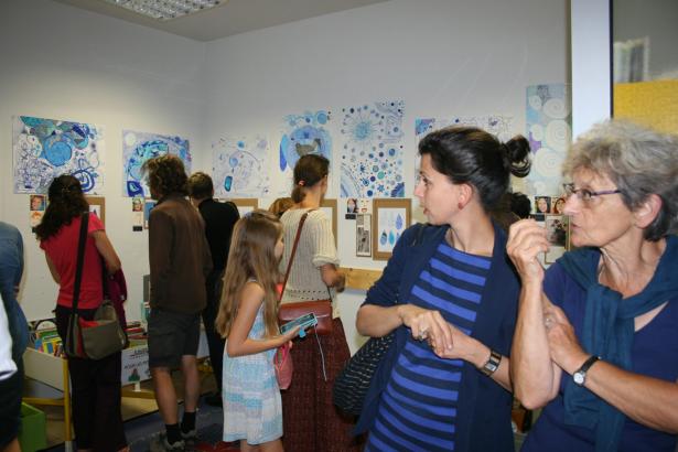 Le vernissage de l’exposition