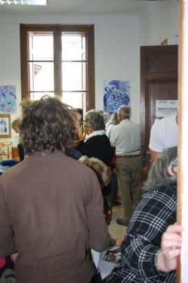 Le vernissage de l’exposition