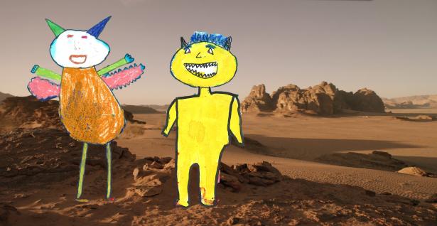 Les habitants de la planète Mars 2
