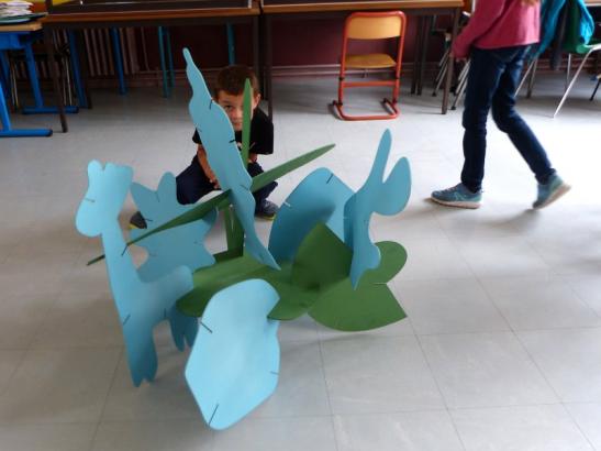 Les sculptures assemblées !