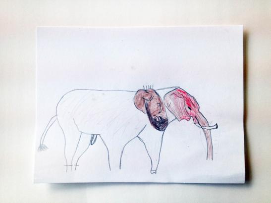 Charrette à éléphants