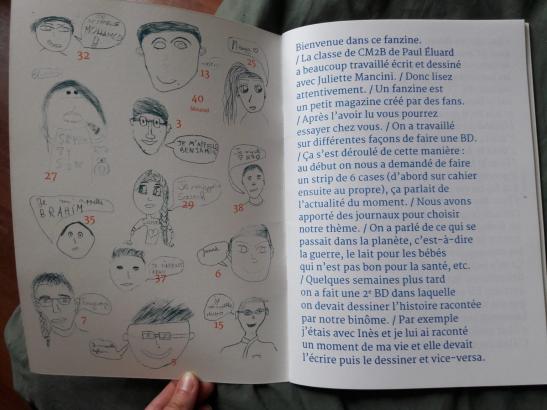 la bd de Juliette et des ses élèves
