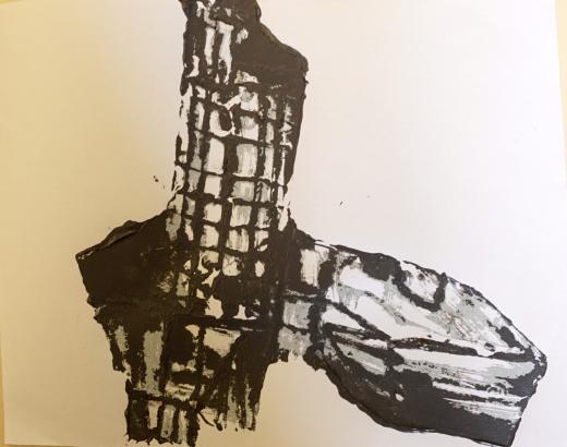 Impression plume