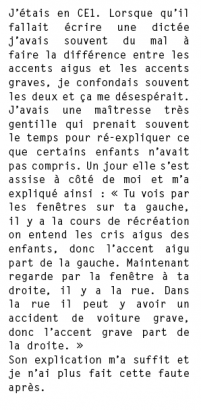 Les correspondances