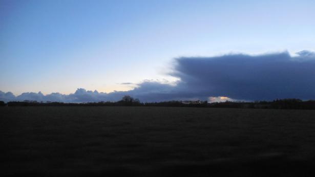 Paysage bleu de Remungol