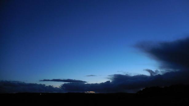 Paysage bleu de Remungol