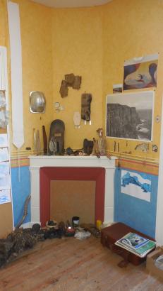 Les CM à la découverte de l'atelier de "l'artiste"