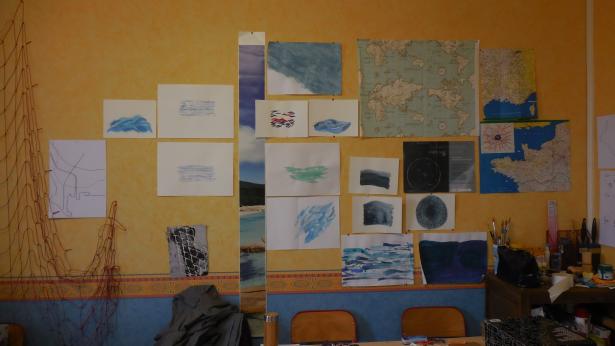 L'atelier - création en cours