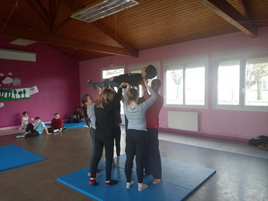 La première semaine de immersion à l'école.