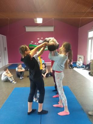 La première semaine de immersion à l'école.