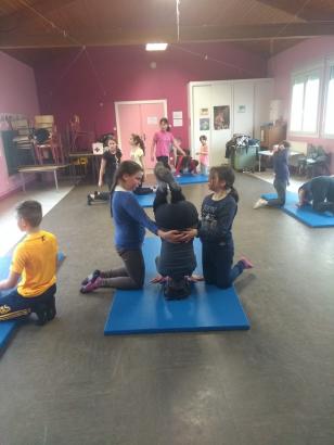 La première semaine de immersion à l'école.