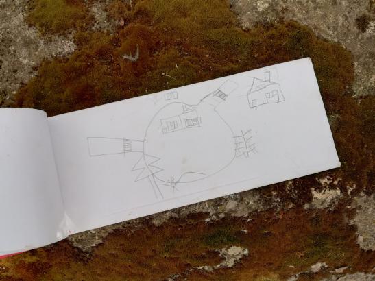 Sortie dessin de paysage à Forges les Eaux