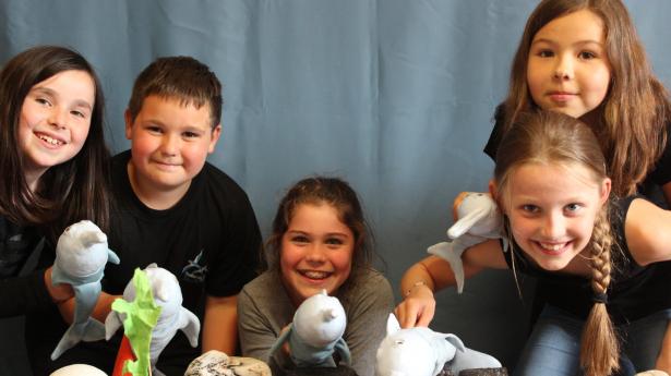 Le tournage  de La famille dauphin