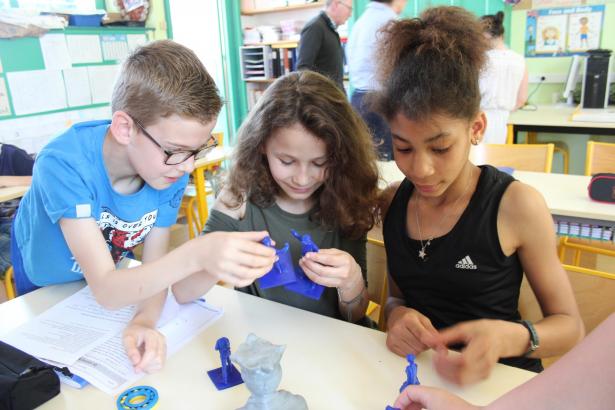 Impression des sculptures