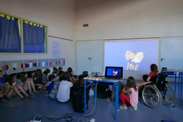 Restitution organisée au sein de l’école