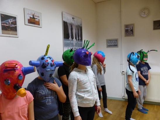 Foule…de Martiens !