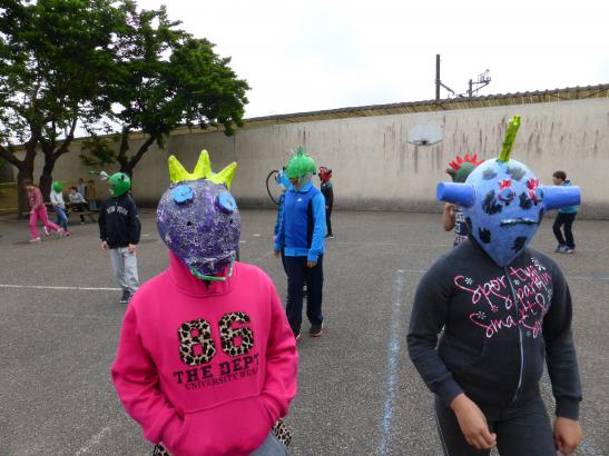 Foule…de Martiens !