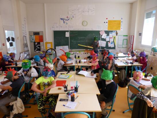 Les Martiens à l’école