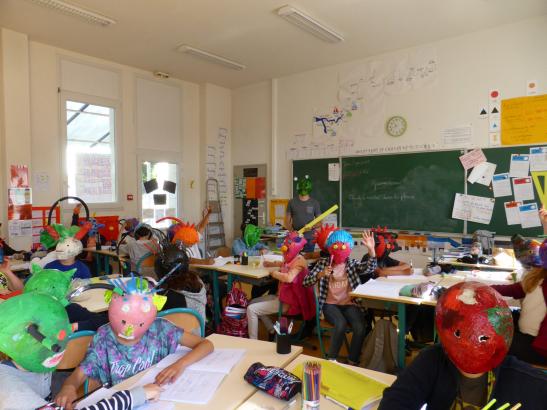 Les Martiens à l’école
