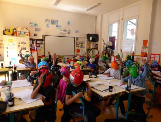 Les Martiens à l’école