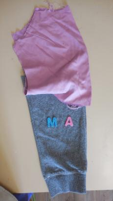 Les vêtements de marionnettes en cours...