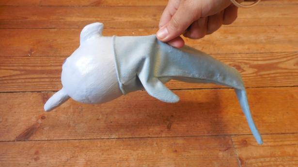 Marionnettes en cours de modelage - séchage
