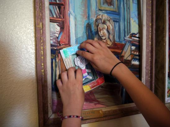 Dans l'atelier